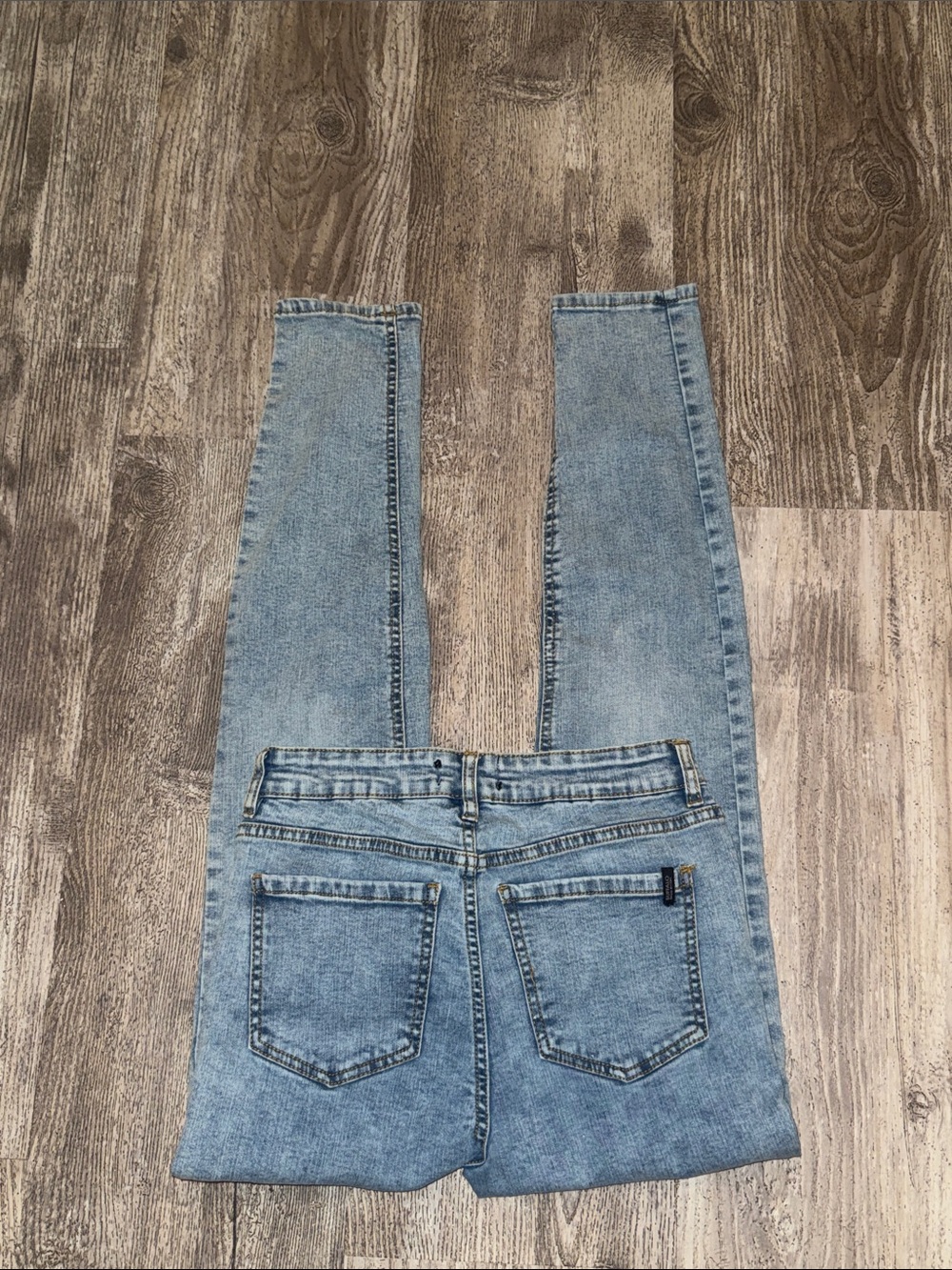 Buffalo David Bitton Light Blue Skinny Jeans